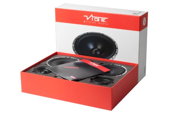 Vibe CVEN63C-V4 6.5" 130W 3 Way Component Set