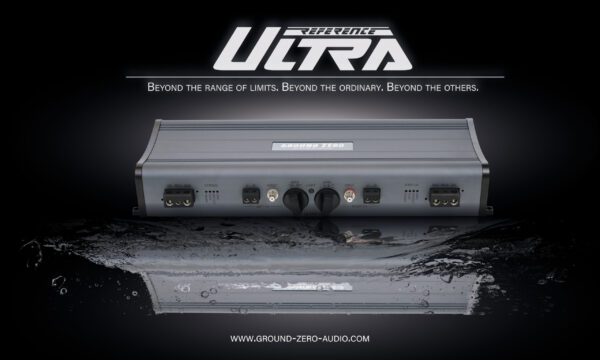 Ground Zero GZ ULTRA A-2 1200W 2 Channel Amplifier