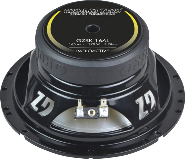 Ground Zero GZRC 165.3SQ-ACT 6.5" Active 3 Way Component Set