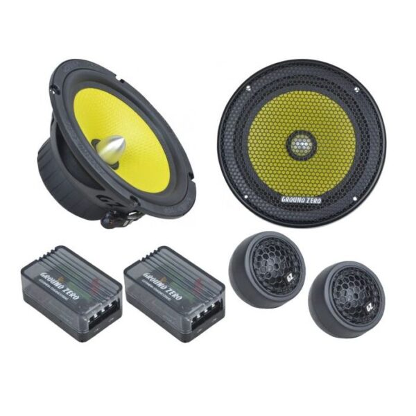 Ground Zero GZTC 165.2X 6.5" 2 Way Component Set