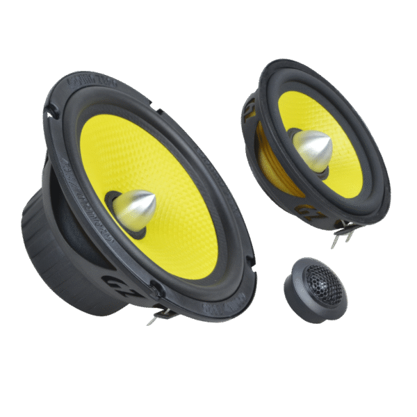 Ground Zero GZTC 165.3X-ACT 6.5" Active 3 Way Component Set