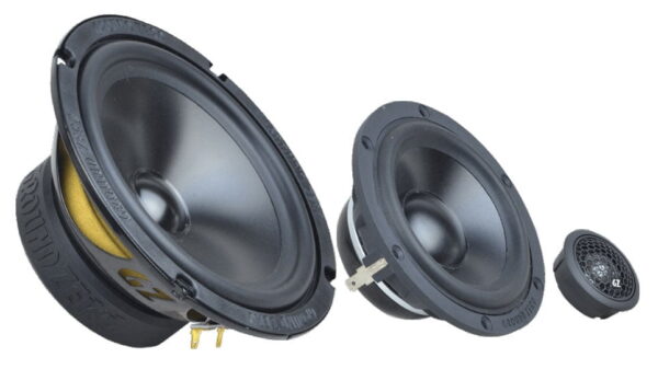Ground Zero GZUC 165.2SQ-ACT 6.5" 3 Way Component Set