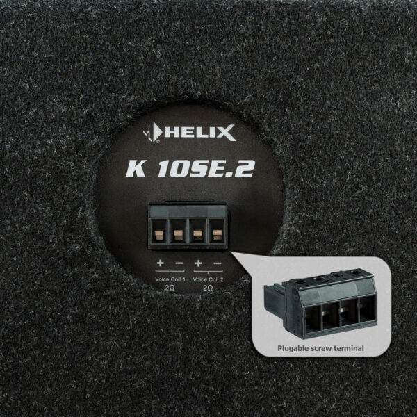 Helix K 10SE.2 10" Subwoofer Enclosure Passive