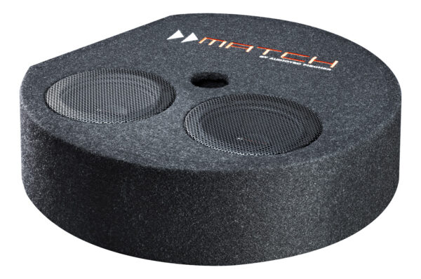 Match PP 7S-D twin 6" Passive Subwoofer Box