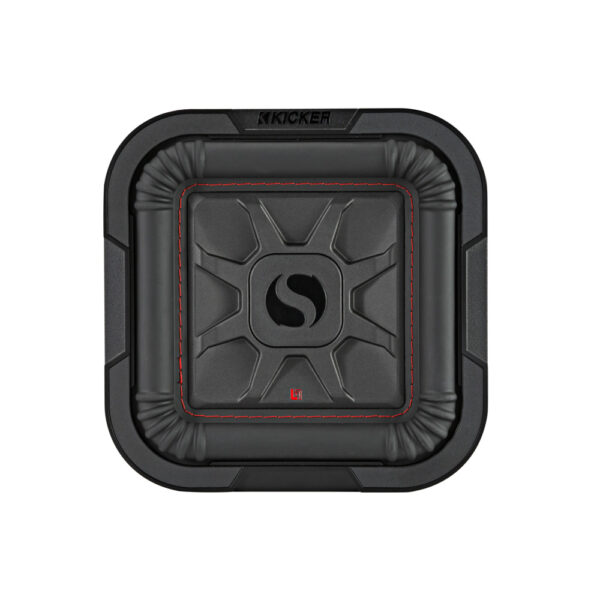 Kicker Solo-Baric L7T84 8" Shallow Square Dual Voice Coil 4 Ohm Subwoofer
