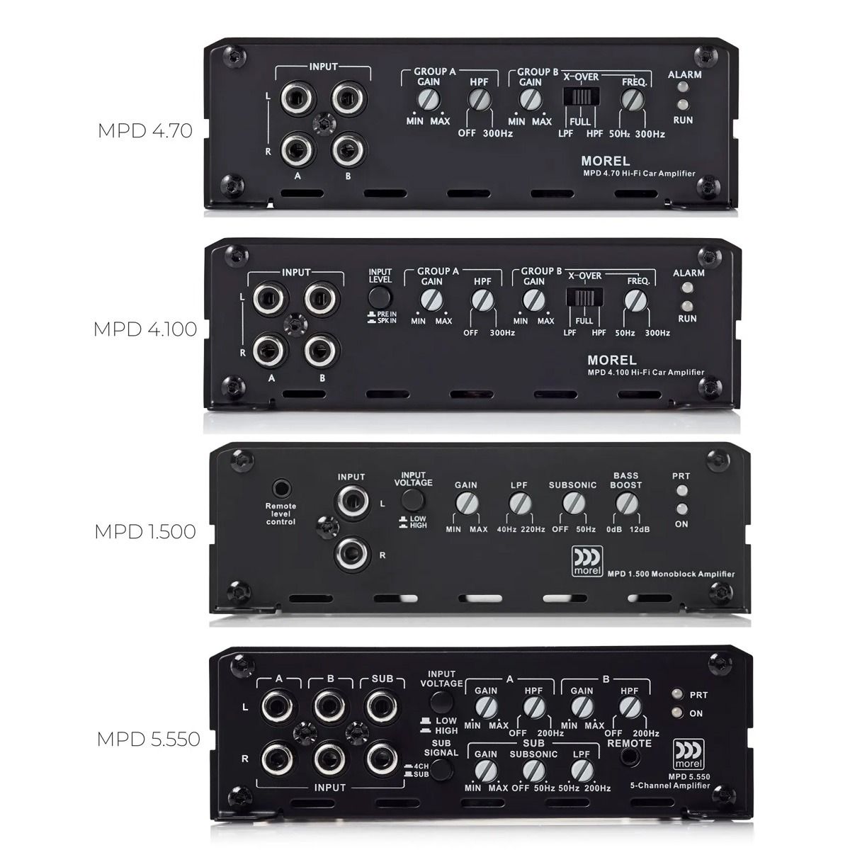 Morel MPD 4.70 70W 4 Channel Class D Full-Range Amplifier - Image 5