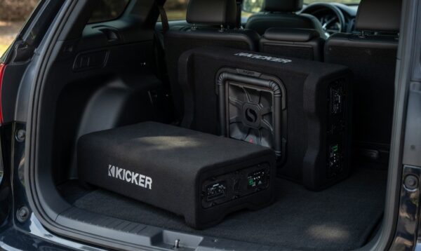 Kicker Solo-Baric L7T PL7TDF12 12" Powered Down Firing Subwoofer Enclosure