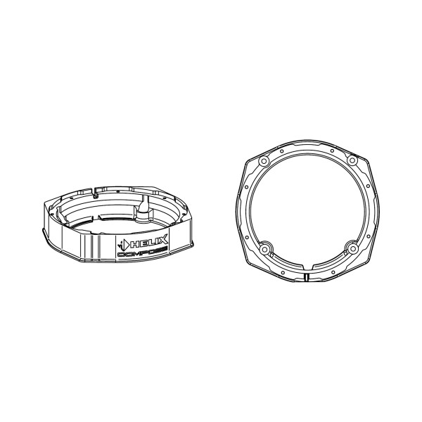 HELIX Compose CFMK200 FER.1S 8" Ferrari Speaker Rings - Image 2