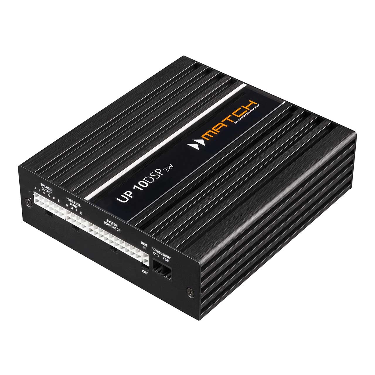 Match UP 10DSP 24V Edition 10 Channel Processor Amplifier (24 V only)