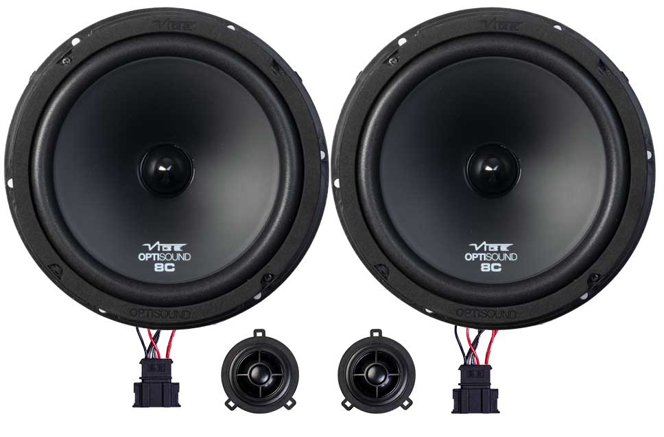 Vibe OptiSound OPTI8VWT6 8" Speaker Upgrade Kit for VW Transporter T6 - Image 2