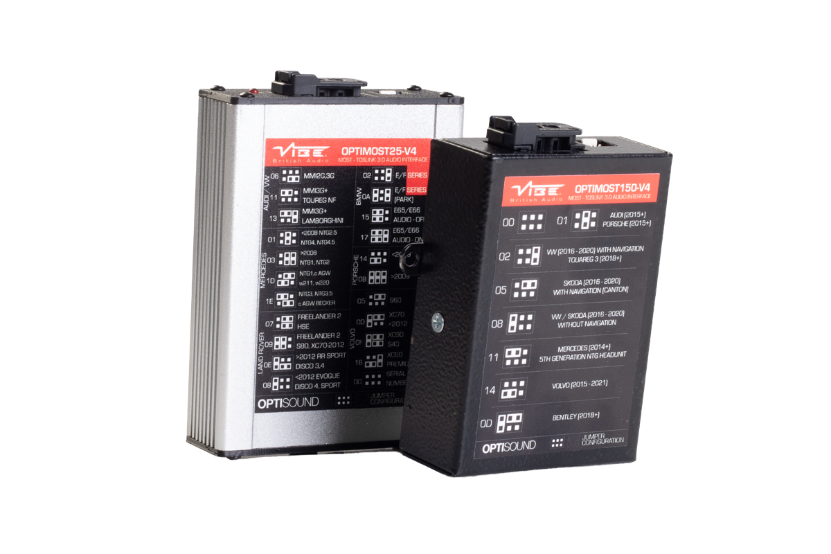 Vibe OptiSound OPTIMOST25-V4 MOST25 to Optical SPDIF Audio Interface
