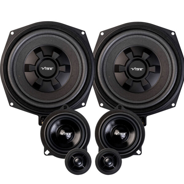 Vibe OptiSound BMWF 4" and 8" Complete Speaker Upgrade Kit for BMW E-Series