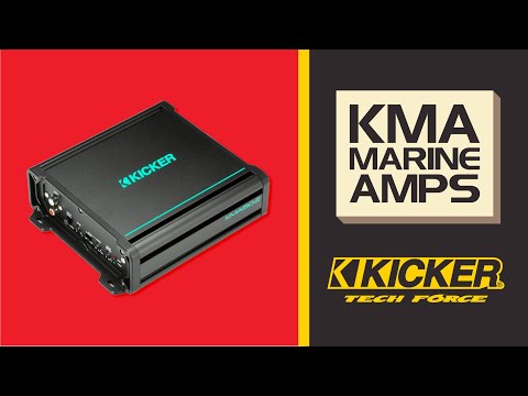 Kicker KMA600.4 600W 4 Channel Marine Amplifier - Image 5
