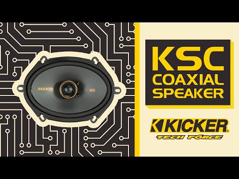 Kicker KS KSC3504 3.5" 2-Way Coaxial Speakers - Image 4