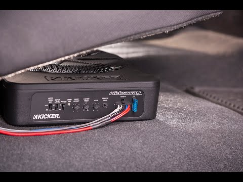 Kicker Hideaway HS10 10" Compact Powered Subwoofer - Image 6