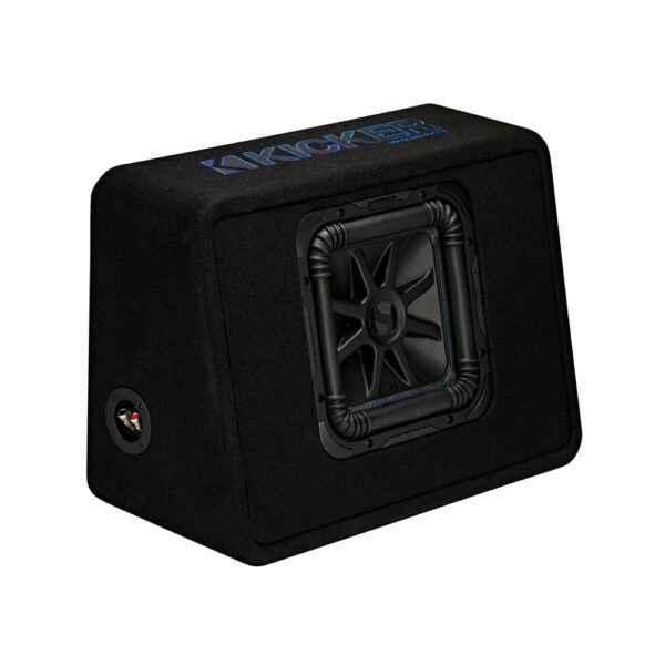 Kicker Solo-Baric L7S TL7S102 10" Thin Profile Loaded Enclosure 2 Ohm Single Terminal