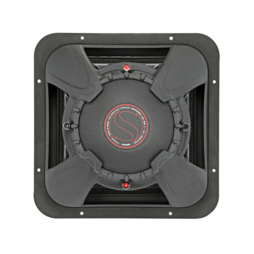Kicker Solo-Baric L7R124 12" Square Dual Voice Coil 4 Ohm Subwoofer - Image 4