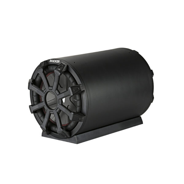 Kicker TB CWTB102 10" Weatherproof Tube Loaded Enclosure 2 Ohm Single Terminal