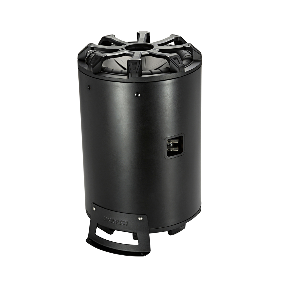Kicker TB CWTB102 10" Weatherproof Tube Loaded Enclosure 2 Ohm Single Terminal - Image 4