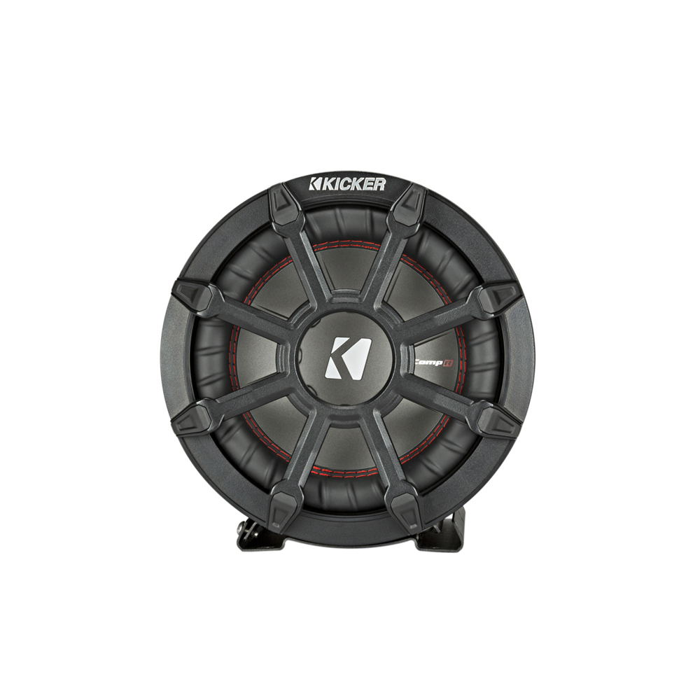 Kicker TB CWTB84 8" Weatherproof Tube Loaded Enclosure 4 Ohm Single Terminal - Image 2