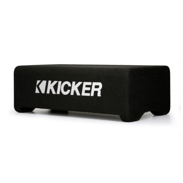 Kicker Comp CDF104 10" Down Firing Loaded Enclosure 4 Ohm Single Terminal
