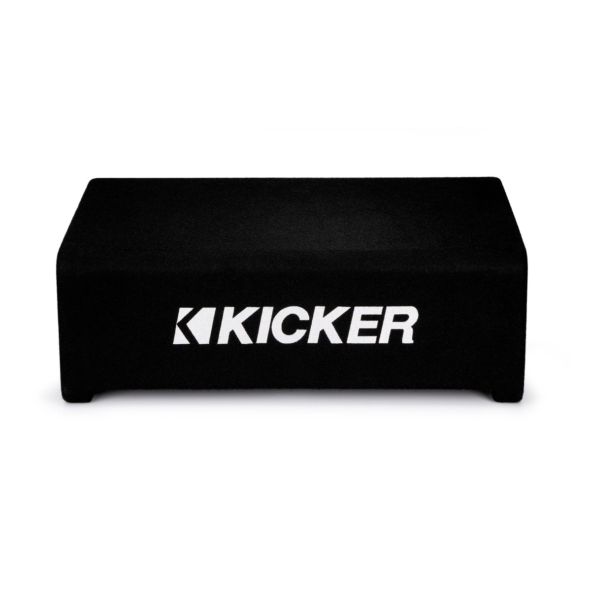 Kicker Comp CDF124 12" Down Firing Loaded Enclosure 4 Ohm Single Terminal - Image 4