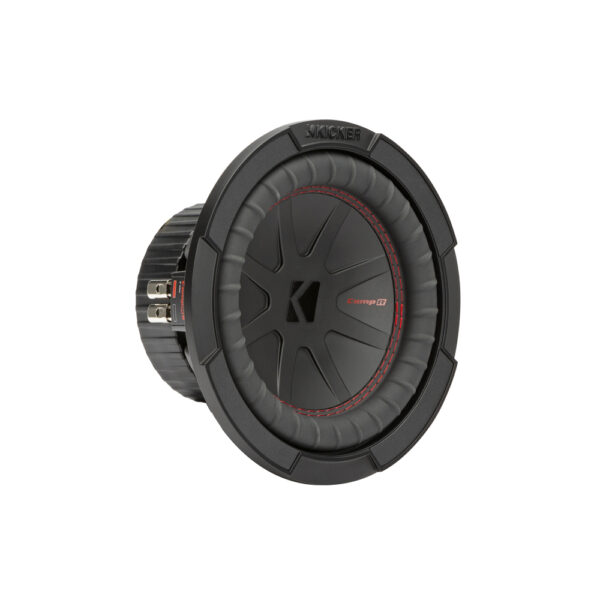 Kicker CompR CWR84 8" Dual Voice Coil 4 Ohm Subwoofer