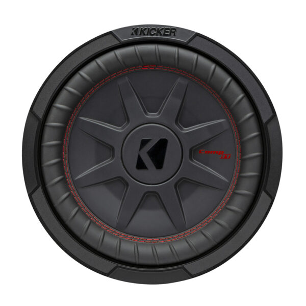 Kicker CompRT CWRT104 10" Shallow Dual Voice Coil 4 Ohm Subwoofer