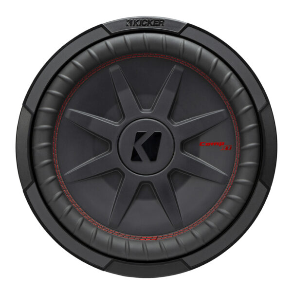 Kicker CompRT CWRT122 12" Shallow Dual Voice Coil 2 Ohm Subwoofer