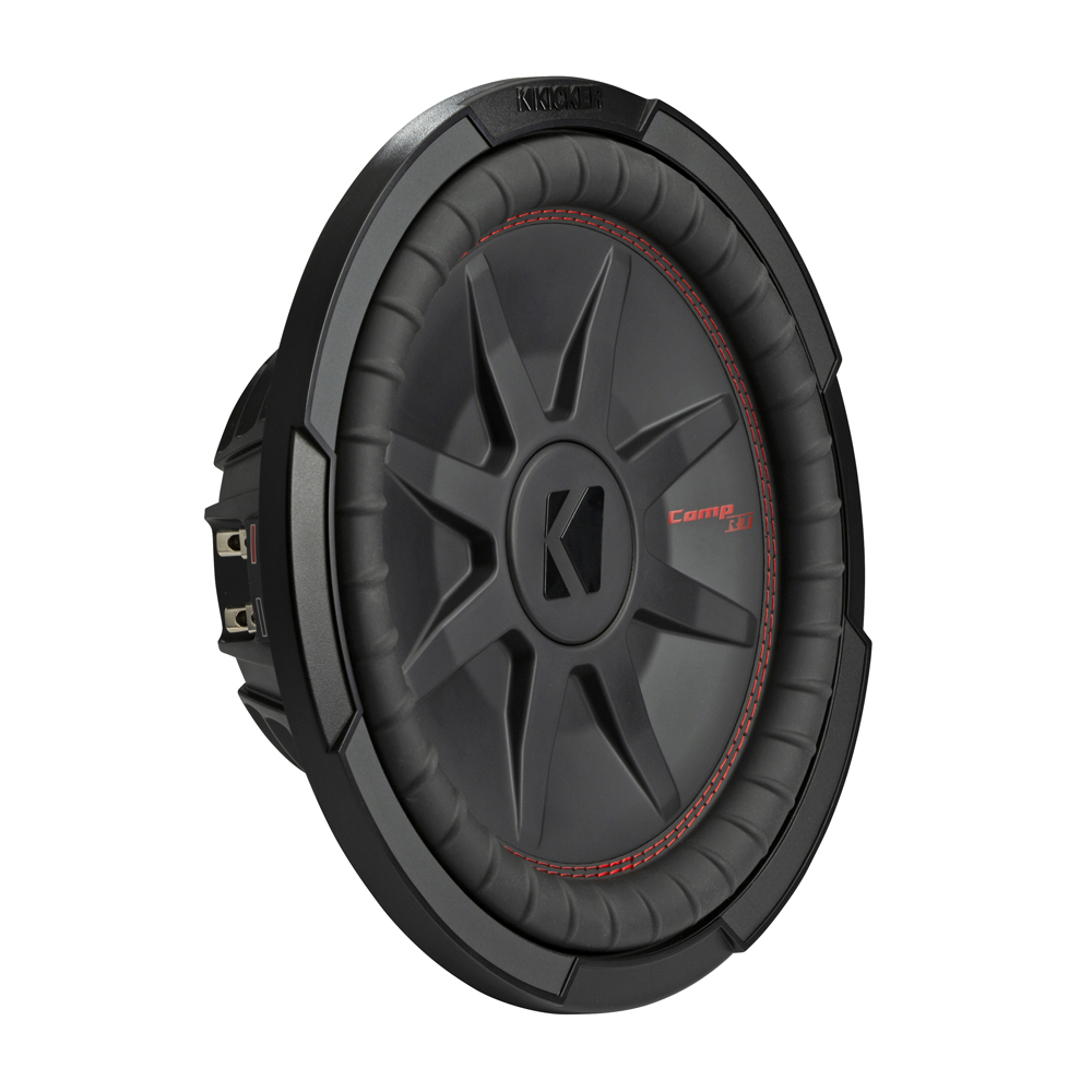 Kicker CompRT CWRT122 12" Shallow Dual Voice Coil 2 Ohm Subwoofer - Image 2