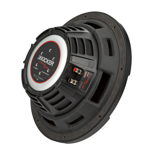 Kicker CompRT CWRT122 12" Shallow Dual Voice Coil 2 Ohm Subwoofer