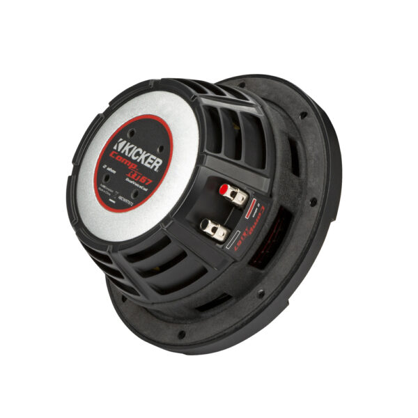 Kicker CompRT CWRT672 6.75" Shallow Dual Voice Coil 2 Ohm Subwoofer