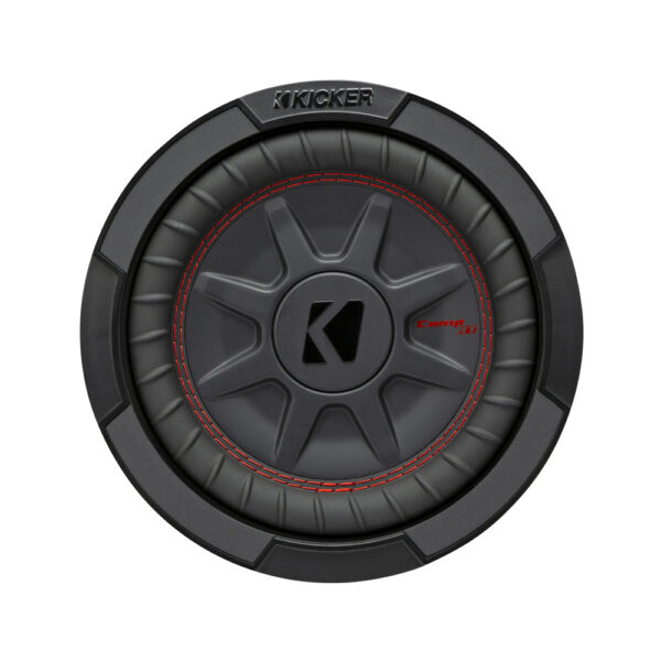 Kicker CompRT CWRT84 8" Shallow Dual Voice Coil 4 Ohm Subwoofer