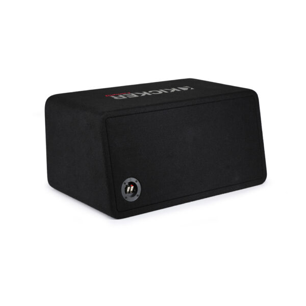 Kicker CompR DCWR102 Dual 10" Vented Loaded Enclosure 2 Ohm Single Terminal
