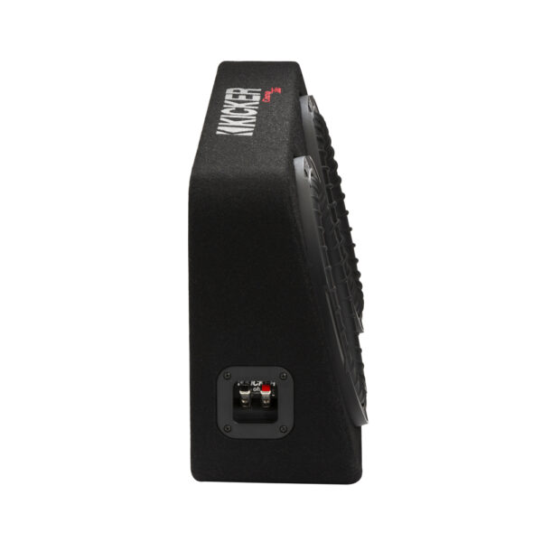 Kicker CompRT TCWRT102 10" Thin Profile Loaded Enclosure 2 Ohm Single Terminal