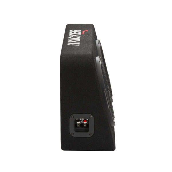 Kicker CompRT TCWRT82 8" Thin Profile Loaded Enclosure 2 Ohm Single Terminal