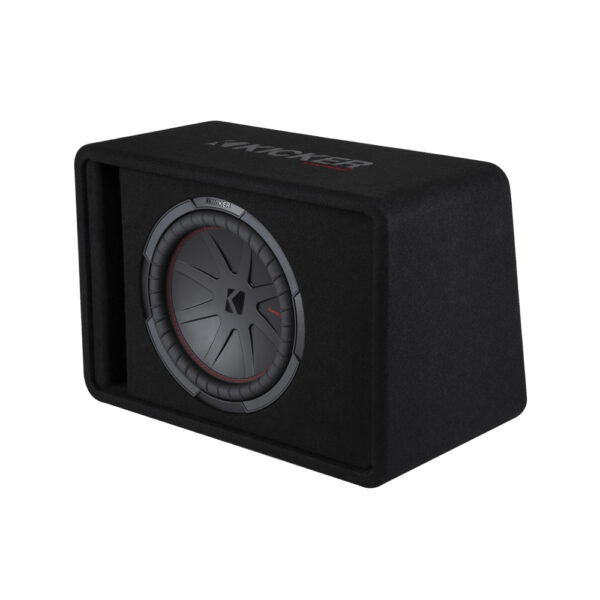 Kicker CompR VCWR122 12" Vented Loaded Enclosure 2 Ohm Single Terminal