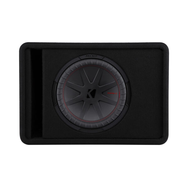 Kicker CompR VCWR122 12" Vented Loaded Enclosure 2 Ohm Single Terminal
