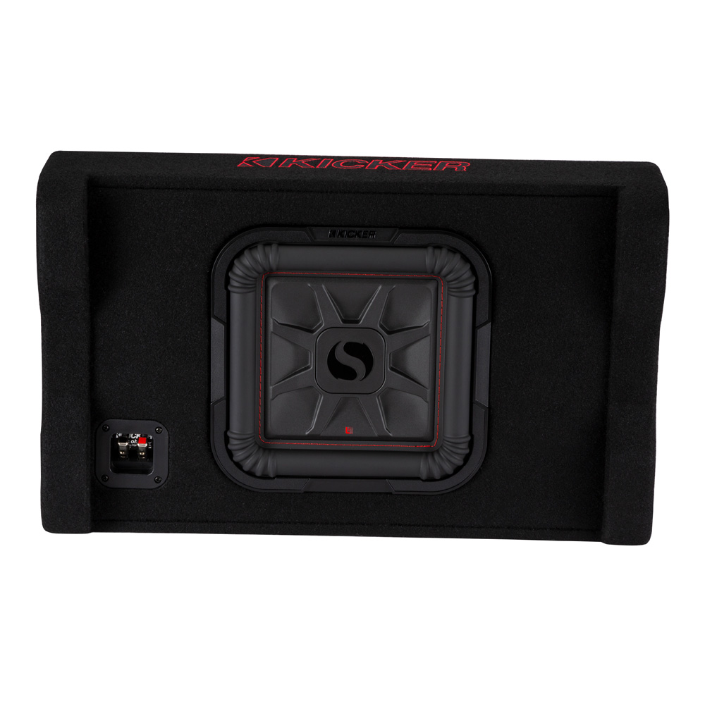 Kicker Solo-Baric L7T L7TDF102 10" Down Firing Loaded Enclosure 2 Ohm Single Terminal - Image 3