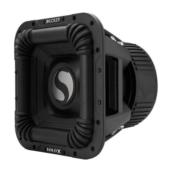 Kicker SoloX L7X122 12" Square Dual Voice Coil 2 Ohm Subwoofer