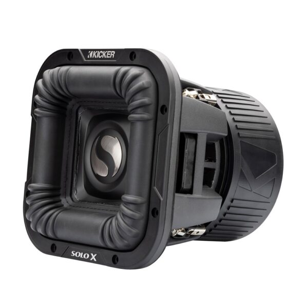 Kicker SoloX L7X81 8" Square Dual Voice Coil 1 Ohm Subwoofer