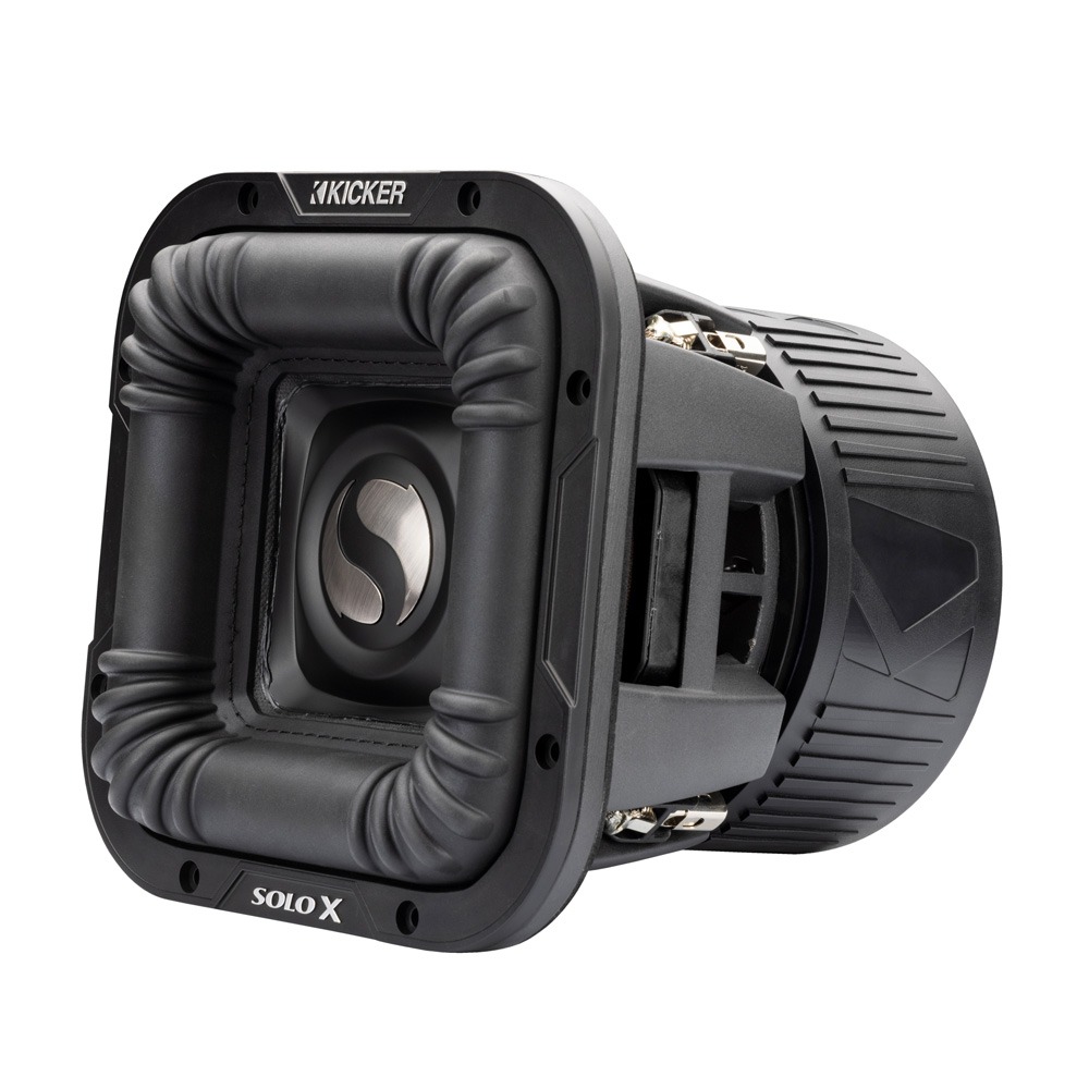 Kicker SoloX L7X81 8" Square Dual Voice Coil 1 Ohm Subwoofer - Image 2