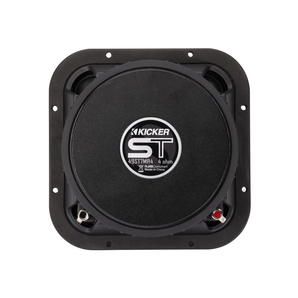 Kicker ST ST7MR4 7" Square Midrange Speakers - Image 4