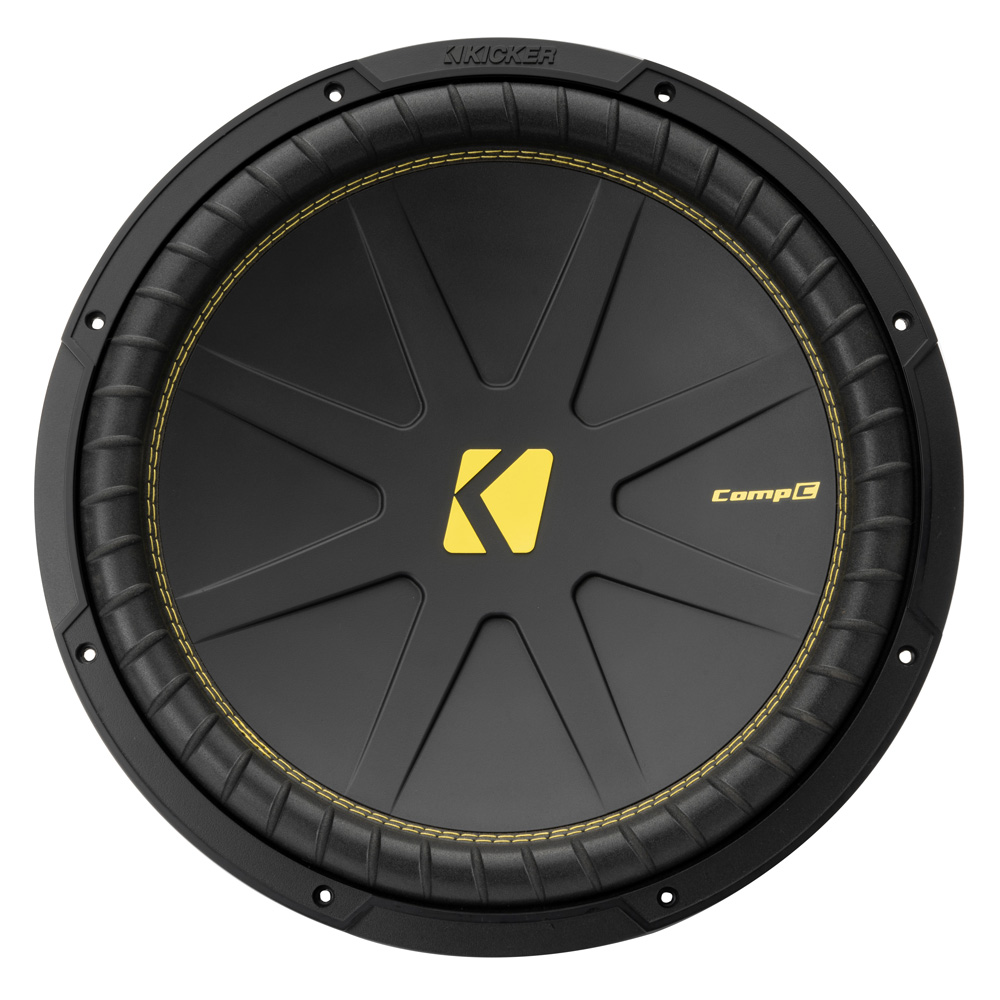 Kicker CompC CWCS154 15" Single Voice Coil 4 Ohm Subwoofer - Image 2
