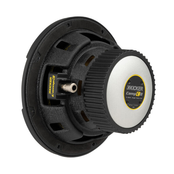 Kicker CompC CWCS84 8" Single Voice Coil 4 Ohm Subwoofer