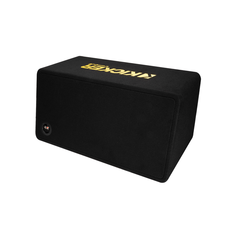 Kicker CompC DCWC122 Dual 12" Vented Loaded Enclosure 2 Ohm Single Terminal - Image 4