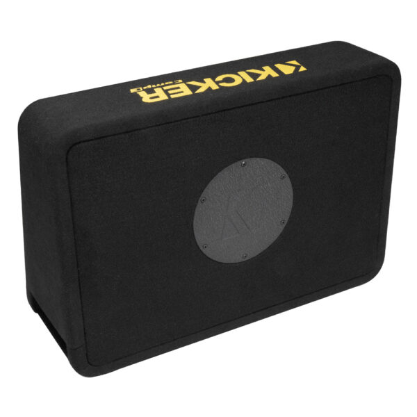 Kicker CompC TCWC102 10" Thin Profile Loaded Enclosure 2 Ohm Single Terminal