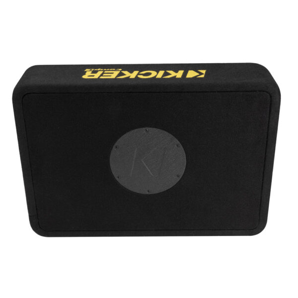 Kicker CompC TCWC102 10" Thin Profile Loaded Enclosure 2 Ohm Single Terminal