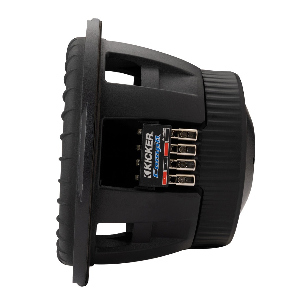 Kicker CompQ CWQ102 10" Dual Voice Coil 2 Ohm Subwoofer - Image 4