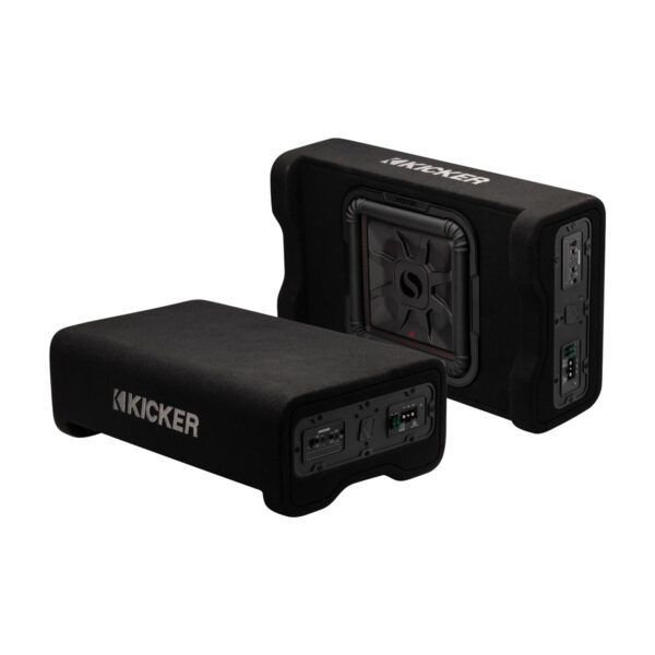 Kicker Solo-Baric L7T PL7TDF12 12" Powered Down Firing Subwoofer Enclosure